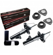 2X AMORTYZATOR OSŁONY ODBOJE MOCOWANIE ŁOŻYSKO PRZÓD...