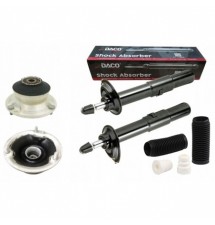 2X AMORTYZATOR PODUSZKI OSŁONY ODBOJE PRZÓD BMW E60...