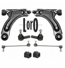 2x WAHACZE ŁĄCZNIKI KOŃCÓWKI GUMY PRZÓD OPEL COMBO...