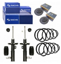 AMORTYZATORY SPRĘŻYNY PODUSZKI OSŁONY ODBOJE PRZÓD...