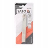 YATO SZCZELINOMIERZ 100MM 17LISTKÓW 0,02-1 MM