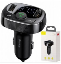 ŁADOWARKA SAMOCHODOWA + TRANSMITER FM BASEUS