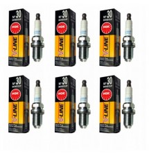 6X ŚWIECE ZAPŁONOWE BMW E46 E60 E90 E39 M52 M54...