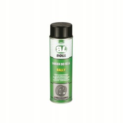 BOLL LAKIER AKRYLOWY 500ML W AEROZOLU CZARNY POŁYSK DO FELG SAMOCHODOWYCH /