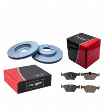 TARCZE + KLOCKI PRZÓD BMW 3...