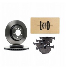 TARCZE KLOCKI HAMULCOWE TYŁ BMW E46 330I 330D 320MM