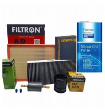 ZESTAW FILTRÓW OPEL SIGNUM VECTRA C 1.6 1.8 16V +...