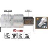 YATO KLUCZ TRZPIENIOWY HEX 1/2" 7MM L55MM