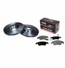 ZESTAW TARCZE KLOCKI...