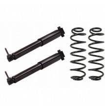 2X AMORTYZATORY SPRĘŻYNY TYŁ ZESTAW RENAULT SCENIC II