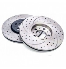 ZESTAW TARCZE HAMULCOWE NACINANE NAWIERCANE BMW E39...