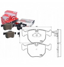 KLOCKI HAMULCOWE PRZÓD BMW...