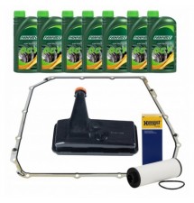 ZESTAW OLEJ 7 L + FILTRY SKRZYNI AUTOMATYCZNEJ AUDI...