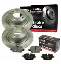 TARCZE + KLOCKI TYŁ do BMW...