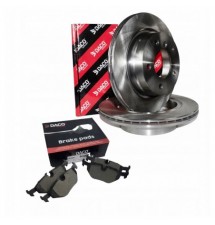 TARCZE + KLOCKI TYŁ do BMW...