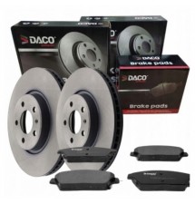 TARCZE + KLOCKI PRZÓD OPEL...