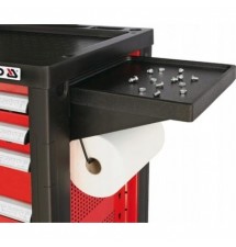 YATO PÓŁKA Z UCHWYTEM NA PAPIER DO WÓZKA, 305X305X145MM