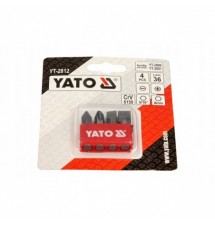 YATO KOŃCÓWKI WKRETAKOWE, UDAROWE, PH2, PH3, 8MM, 10MM