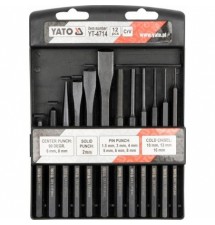 YATO PRZECINAKI, WYBIJAKI, PUNKTAKI CRV 12CZ.