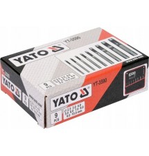 YATO ZESTAW PRZEBIJAKÓW DO SKÓRY, 2,5-10MM, 9 CZ