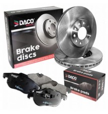 TARCZE + KLOCKI PRZÓD OPEL...