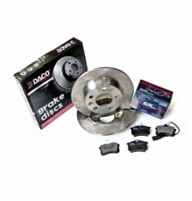 TARCZE + KLOCKI TYŁ FORD...