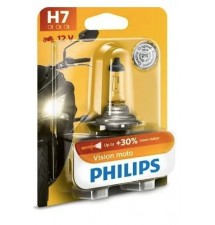PHILIPS ŻARÓWKA H7 12V/55W PX26D +30% VISION MOTO....