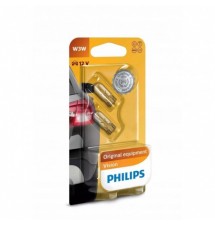 PHILIPS ŻARÓWKA W3W 12V/3W W2,1X9,5D (CAŁOSZKLANA) 2SZT