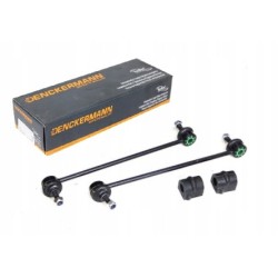2X ŁĄCZNIK STABILIZATORA + GUMY OPEL CORSA D E !