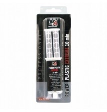 MOJE AUTO KLEJ POWER PLASTIC EXTREME SZARY 25ML +...