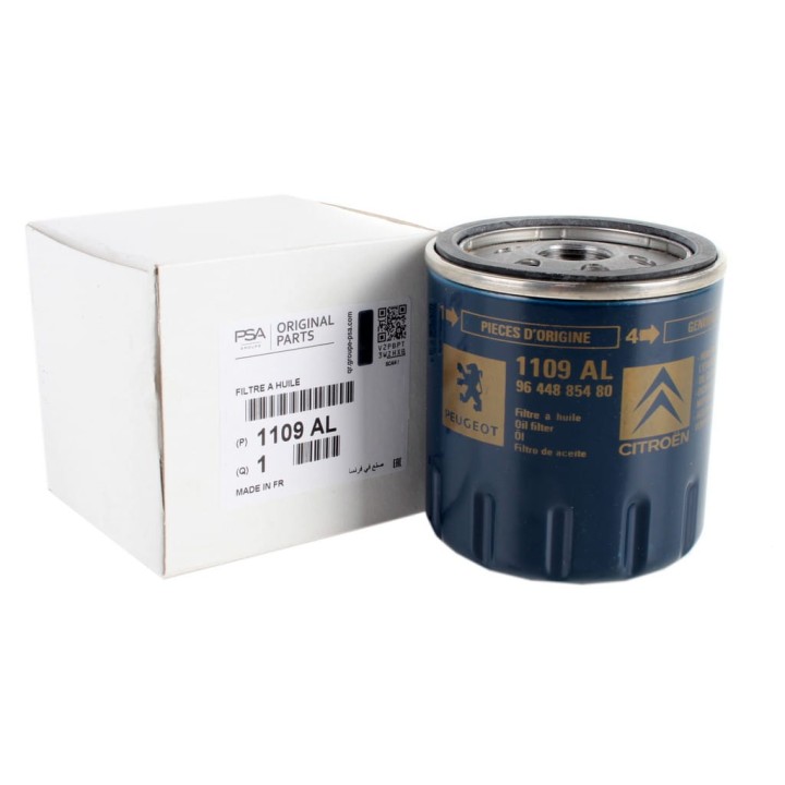 FILTR OLEJU 1109AL PEUGEOT CITROEN OE PSA MOTUL OLEJ MOTUL 5W30 5L EFE