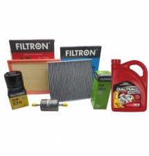 FILTRON ZESTAW FILTRÓW + OLEJ 5L. OPEL MERIVA A 1.6...