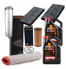 ZESTAW FILTRÓW + 10L OLEJ...