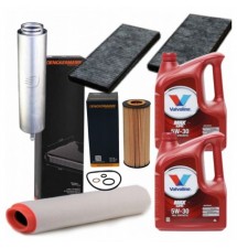 ZESTAW FILTRÓW + 8L OLEJ...