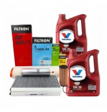 FILTRON ZESTAW FILTRÓW + 8L...