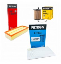 ZESTAW FILTRÓW do PEUGEOT...