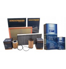 ZESTAW FILTRÓW + 6L.OLEJ...