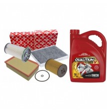 ZESTAW FILTRÓW OLEJ 5W30 VW...