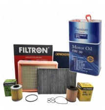 ZESTAW FILTRÓW + OLEJ 5W30...
