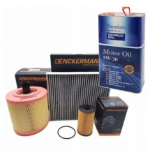 ZESTAW FILTRÓW + 5L. OLEJ...