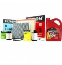 ZESTAW FILTRÓW + OLEJ 5W30...