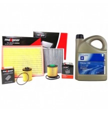 ZESTAW FILTRÓW + OLEJ GM...