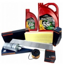 ZESTAW FILTRÓW + 6L. OLEJ...