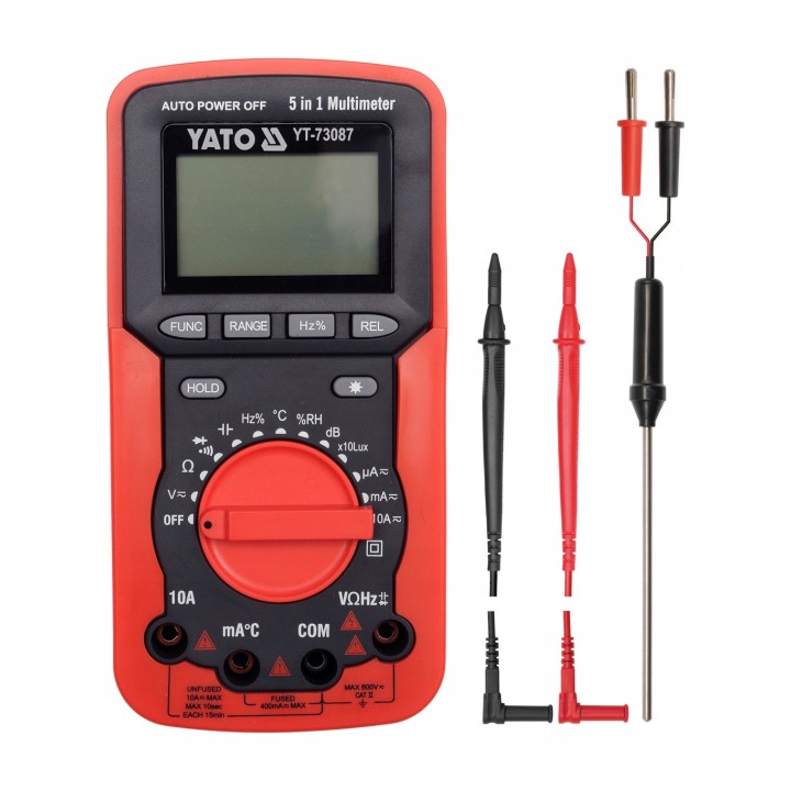YATO MIERNIK CYFROWY 5 W 1
