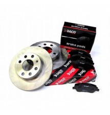 TARCZE + KLOCKI PRZÓD OPEL...