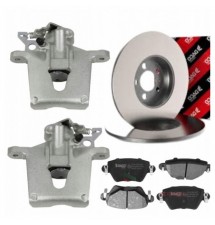 2x ZACISKI HAMULCOWE TYŁ +...