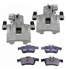 2x ZACISKI HAMULCOWE TYŁ +...