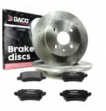 TARCZE + KLOCKI TYŁ OPEL...