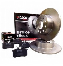 TARCZE + KLOCKI TYŁ VW GOLF...