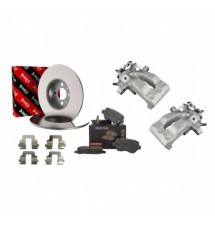 ZACISKI TYŁ + KLOCKI TARCZE...